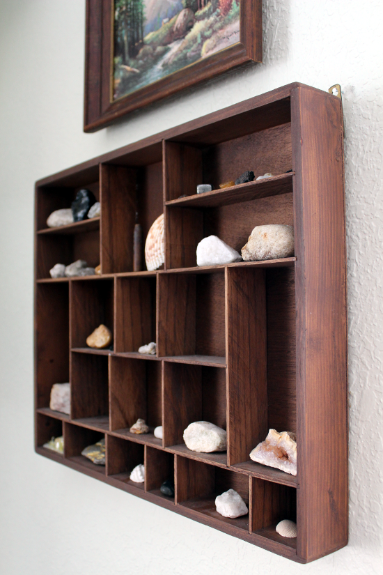 How to Stylishly Display a Small Rock Collection